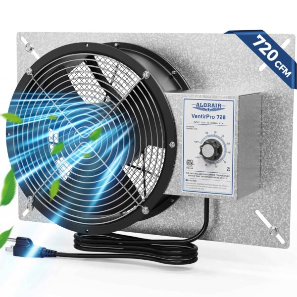AlorAir 720 CFM Crawl Space Ventilation Fan