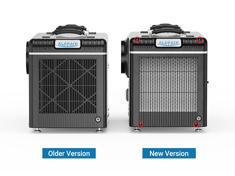 AlorAir 4-Pack MERV-8 Filter for Dehumidifier