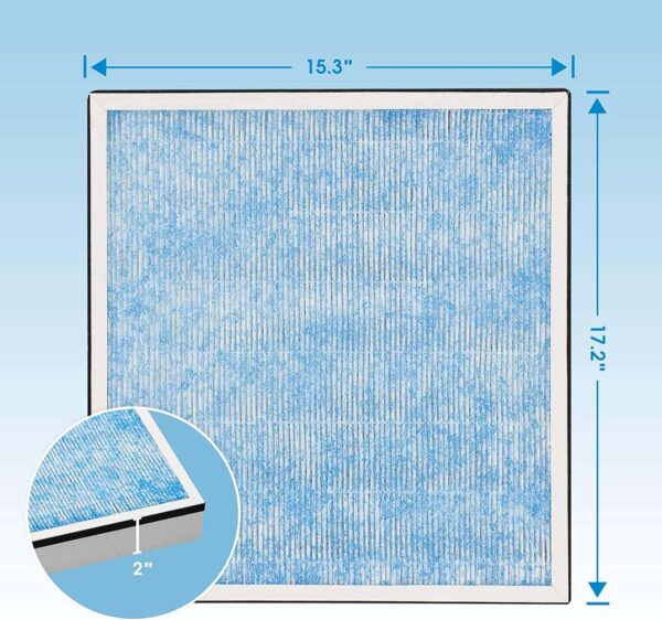 AlorAir HEPA/Activated Carbon Filter 3 Pack for CleanShield HEPA 550 Air Scrubber