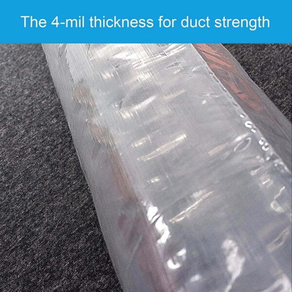AlorAir industrial flat poly duct fit