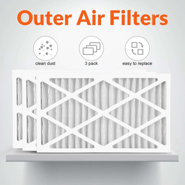 Purisystems 5-Micron Outer Air Filters for Air Filtration System
