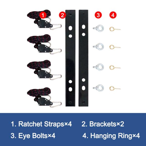 AlorAir Hanging Kits for Crawl Space and Basement Dehumidifier