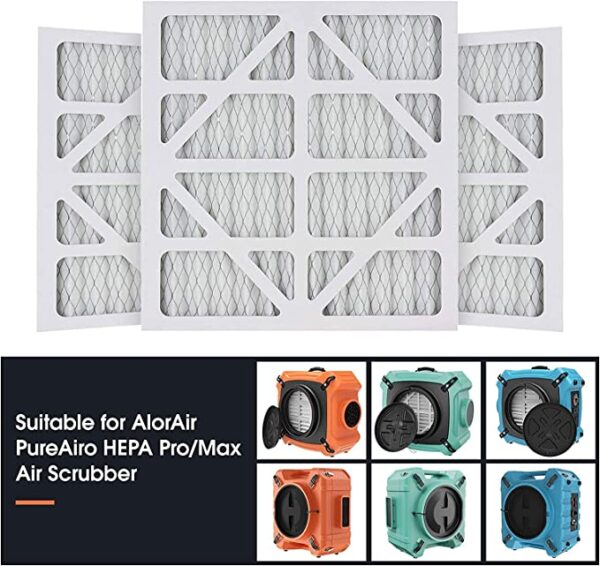 AlorAir 5 Pack MERV-10 Filter for Air Scrubber