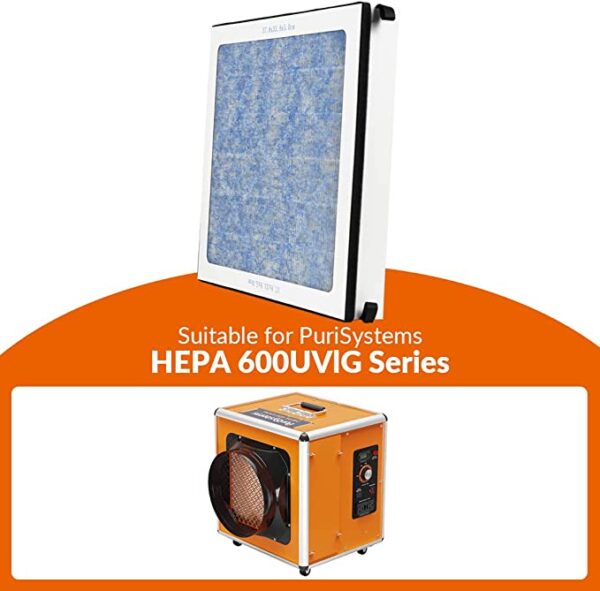 Activated Carbon filter for HEPA 600 UVIG Air Scrubber