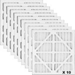 AlorAir 10 Pack MERV-10 filter for PureAiro HEPA Pro/PureAiro HEPA Max Air Scrubber