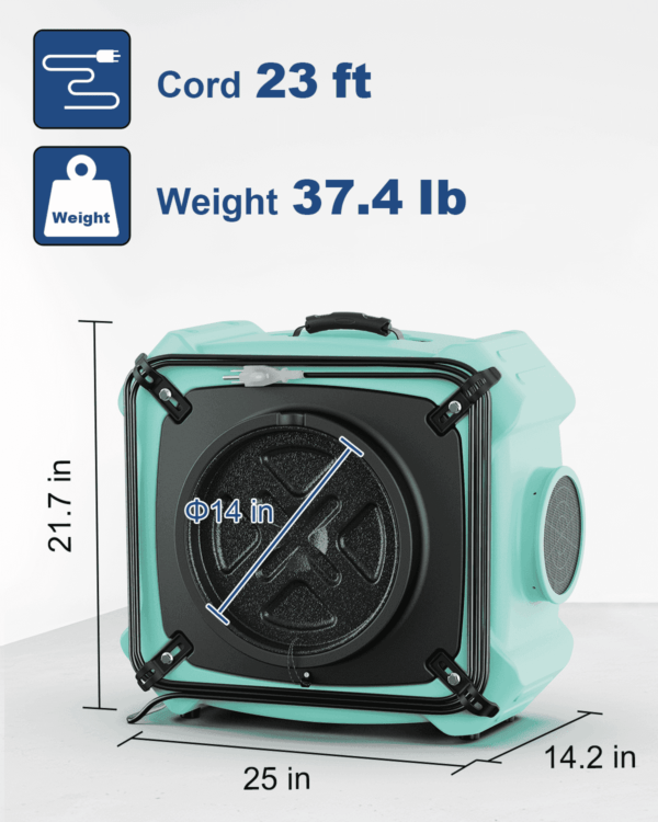 AlorAir HEPA MAX 770 Air Scrubber