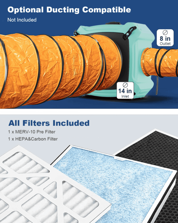 AlorAir HEPA MAX 770 Air Scrubber