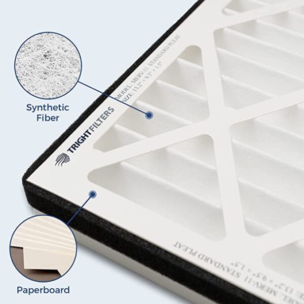 AlorAir 4 Pack Merv -11 Filter Air Filtration System