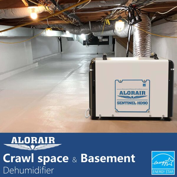 AlorAir Sentinel HD90 Conventional Dehumidifier
