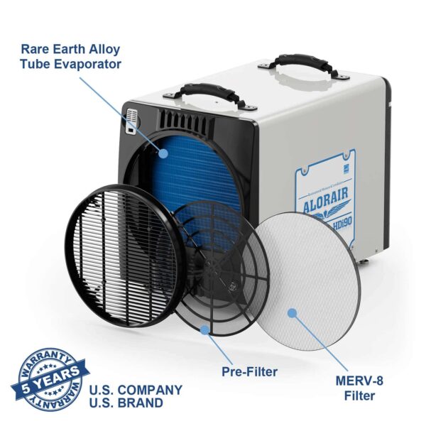 AlorAir Sentinel HDI90 Conventional Dehumidifier (Duct)