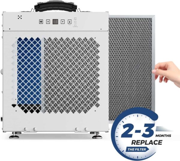AlorAir 3-Pack MERV-1 Filter for Whole House Dehumidifier Sentinel HDi100, HDi120