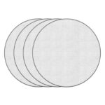 AlorAir 4-Pack MERV-8 Filter Round for Sentinel HDi90 (Duct-able) Dehumidifier